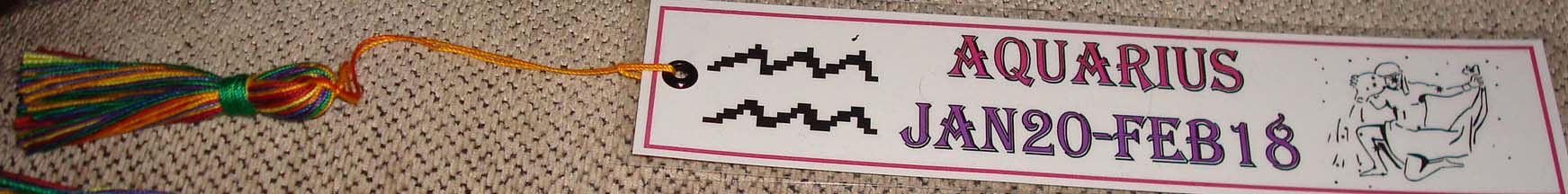 Zodiac Book Marks