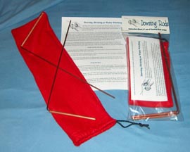Dowsing Rods with Bag