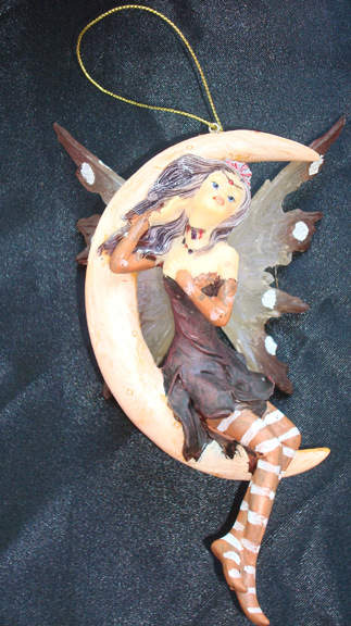 Burgundy and Brown Fairy