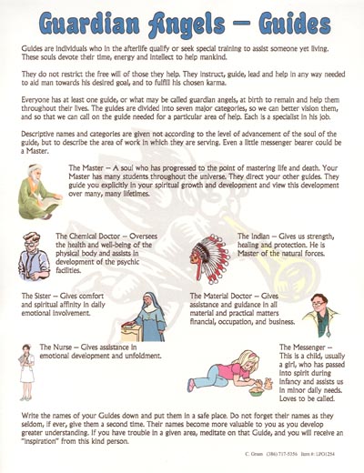 Guardian Angels - Guides Poster