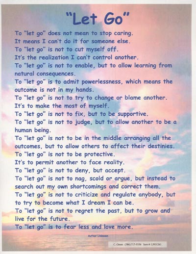 "Let Go" Poster