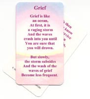 Grief Wallet Card