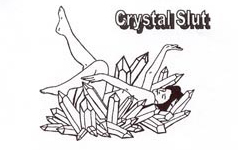 Crystal Slut Post Card