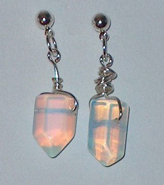 Sea Opal Earrings