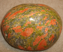 Unakite Therapy Stone